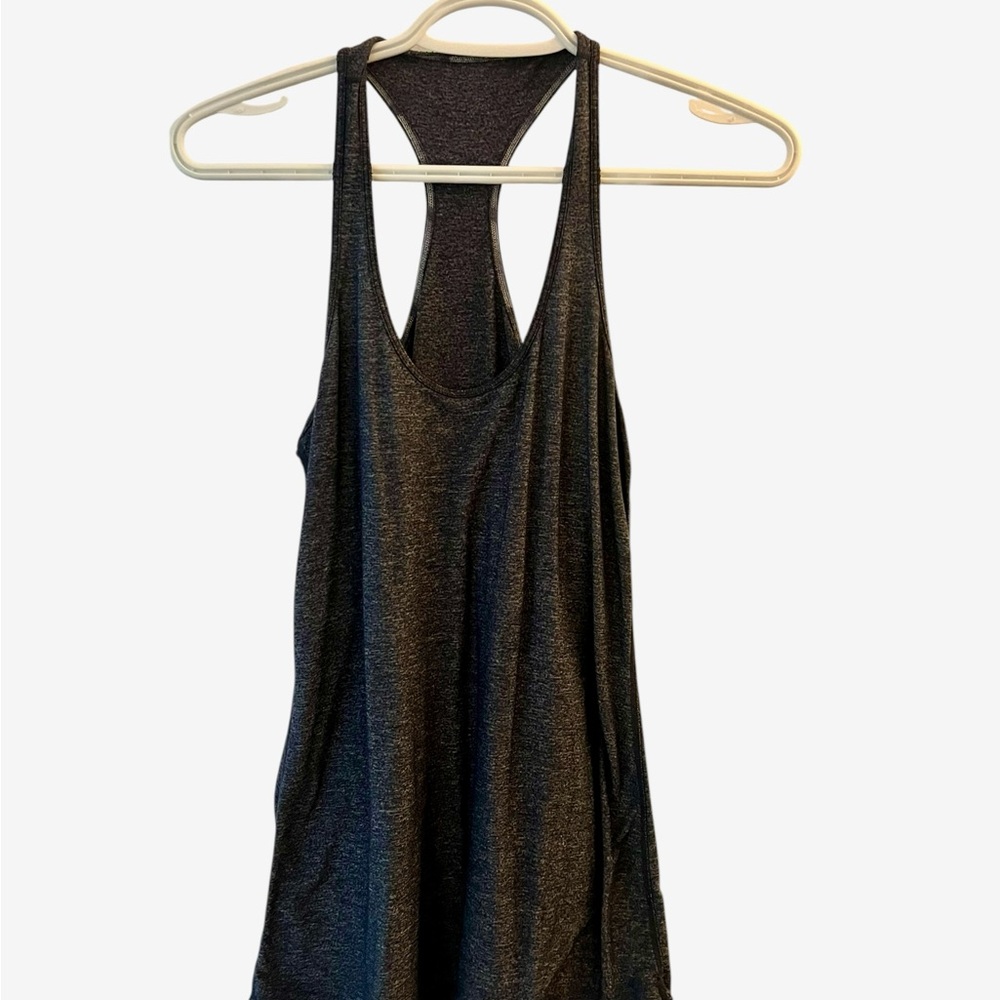 Dark grey lululemon  Racerback Tank Top